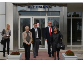 Delegacija u obilasku kompanije Kleemann liftovi